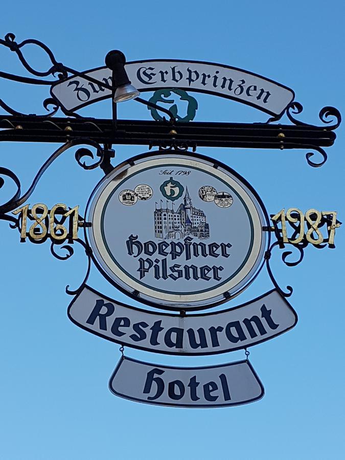 Hotel Restaurant Erbprinz Walldorf Eksteriør billede