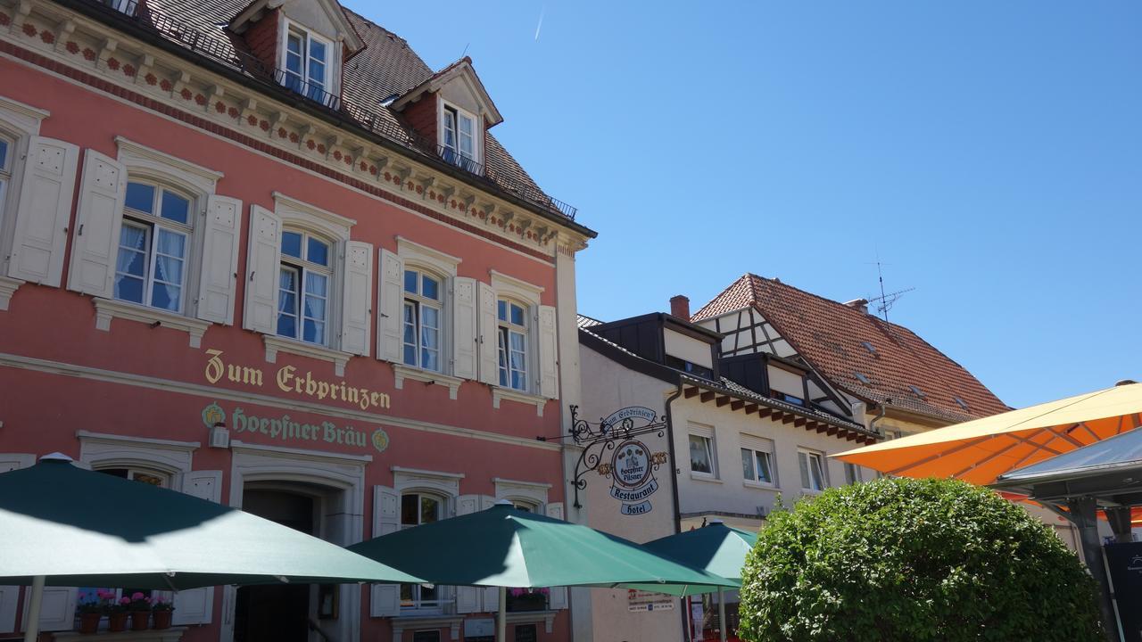 Hotel Restaurant Erbprinz Walldorf Eksteriør billede